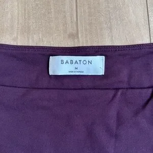 Aritzia Babaton Plum Bodysuit Tank (m)